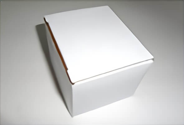 white carton