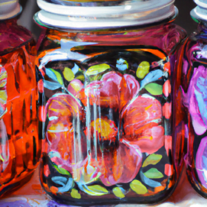 Benefits of glass painting on jars