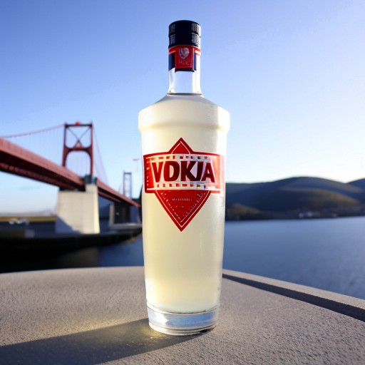 botella de vodka