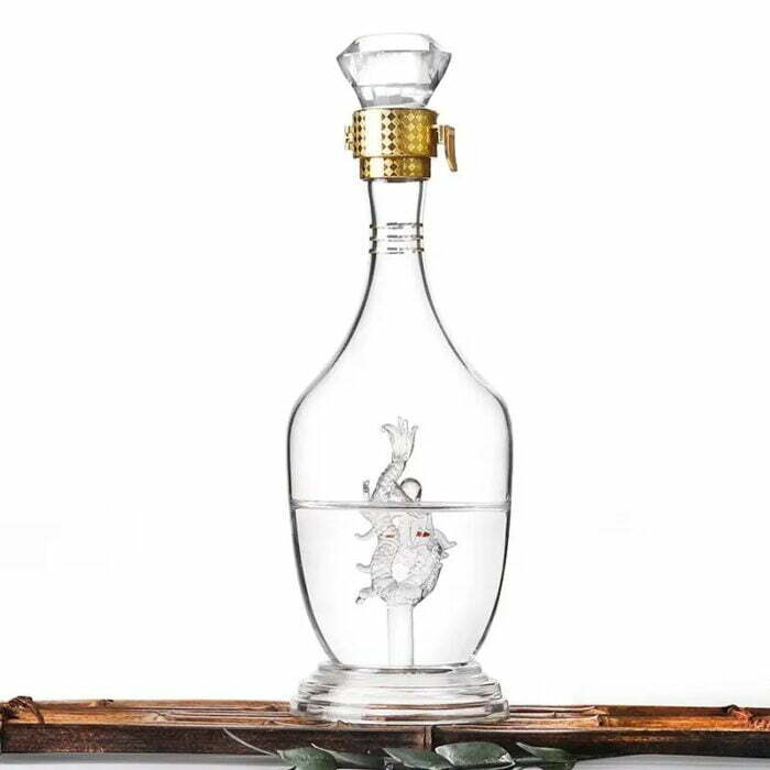 Dragon Borosilicate Glass Bottle