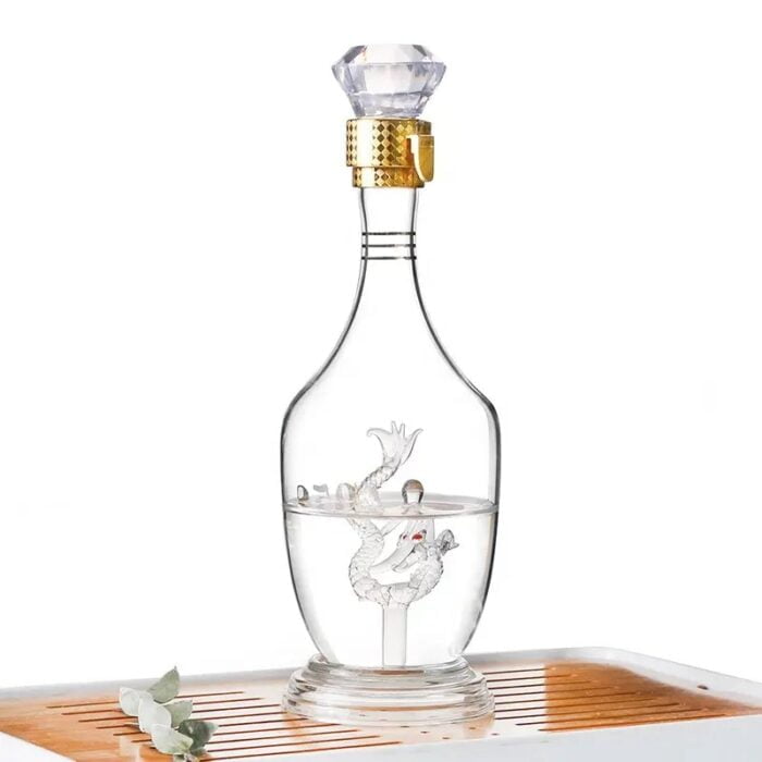 Dragon Borosilicate Glass Bottle