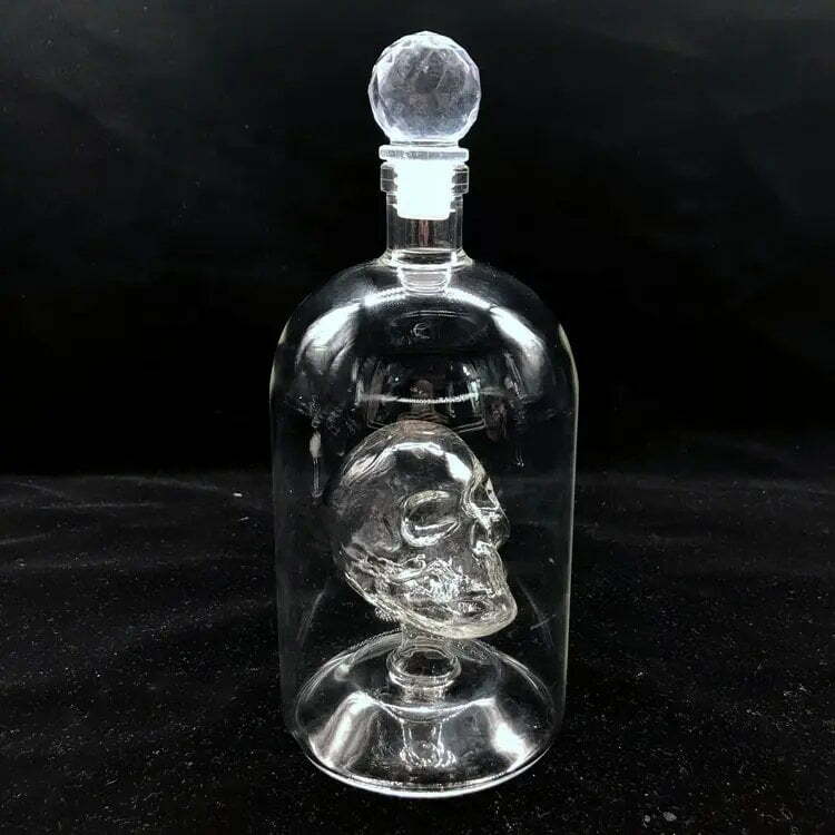 Tequila Bottle with Skull: A Unique Blend of Culture and Aesthetic - Ingcho