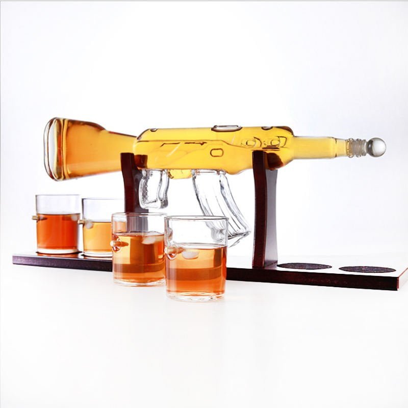 AK 47 Tequila Bottle